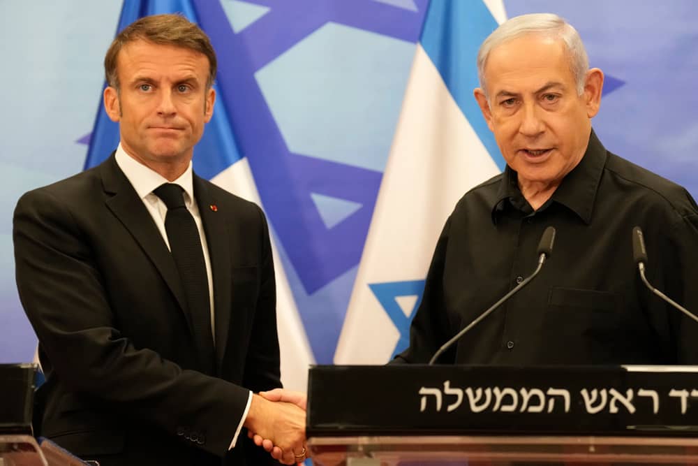 macron israel